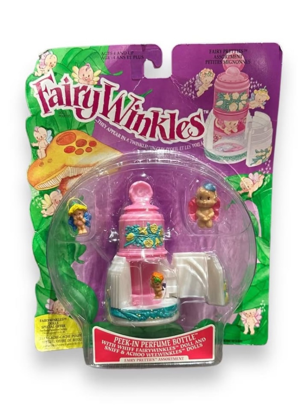 1993 Kenner Toys Fairy Winkles Peek in Perfume Bottle - Sealed - Picture 6 of 6